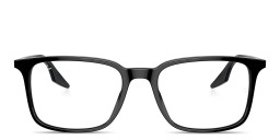 Ray-Ban Unisex Rectangle Eyeglasses in Black – Product Photo 1