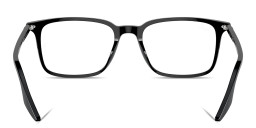 Ray-Ban Optics Unisex Rectangle Eyeglasses in Black – Product Photo 4