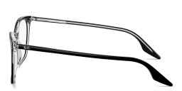 Shop Ray-Ban Optics Cat-Eye Eyeglasses in Black On Transparent online.