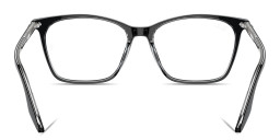 Shop Ray-Ban Optics Cat-Eye Eyeglasses in Black On Transparent online.