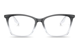 Shop Ray-Ban Optics Cat-Eye Eyeglasses in Dark Grey online.