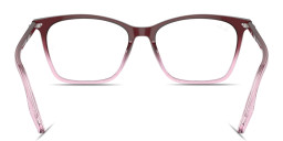 Shop Ray-Ban Optics Cat-Eye Eyeglasses in Red Gradient Pink online.