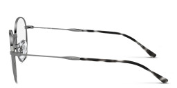 Shop Ray-Ban Optics Unisex Panthos Eyeglasses in Gunmetal online.
