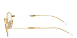 Shop Ray-Ban Unisex Square Eyeglasses in Brown online.