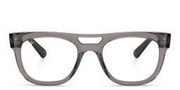 Shop Ray-Ban Lloyd Optics Bio-Based Unisex Square Eyeglasses in Grey online.