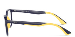 Ray-Ban Junior Optics Kids Bio-Based Square Eyeglasses in Dark Blue – Product Photo 3