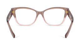 Shop VERSACE Medusa Pillow Eyeglasses in Pink online.