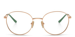 Vogue Eyewear Round Eyeglasses in Rose Gold – Product Photo 1