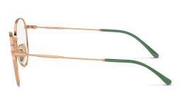 Vogue Eyewear Round Eyeglasses in Rose Gold – Product Photo 3