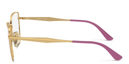 Vogue Eyewear Irregular Eyeglasses in Pink – Product Photo 3