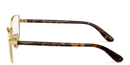 Shop Vogue Eyewear Cat-Eye Eyeglasses in Gold online.