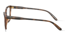 Shop Vogue Eyewear Cat-Eye Eyeglasses in Havana online.
