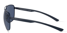 Armani Exchange A|X Logo Pilot Sunglasses in Pink – Product Photo 3