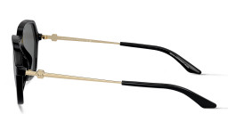 Armani Exchange A|X Logo Irregular Sunglasses in Black – Product Photo 3