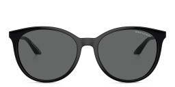 Armani Exchange A|X Logo Cat-Eye Sunglasses in Black – Product Photo 1