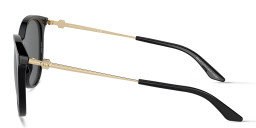 Armani Exchange A|X Logo Cat-Eye Sunglasses in Black – Product Photo 3