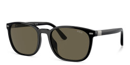 POLO Square Sunglasses in Black – Product Photo 2