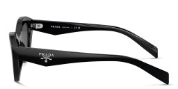Shop PRADA Butterfly Sunglasses in Black online.