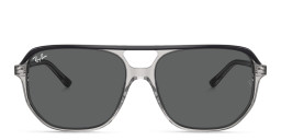 Ray-Ban Unisex Irregular Sunglasses in Grey – Product Photo 1
