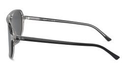 Ray-Ban Unisex Irregular Sunglasses in Grey – Product Photo 3