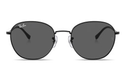 Ray-Ban Logo-Engraved Unisex Panthos Sunglasses in Black – Product Photo 1