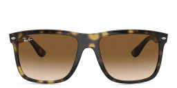 Shop Ray-Ban Unisex Square Sunglasses in Tortoise online.