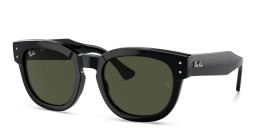 Shop Ray-Ban Mega Hawkeye Unisex Square Sunglasses in Black online.