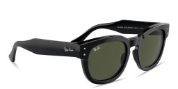 Shop Ray-Ban Mega Hawkeye Unisex Square Sunglasses in Black online.