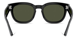 Shop Ray-Ban Mega Hawkeye Unisex Square Sunglasses in Black online.