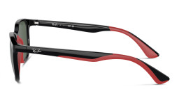 Ray-Ban Junior Kids Square Sunglasses in Black – Product Photo 3