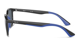 Ray-Ban Junior Kids Square Sunglasses in Grey On Blue – Product Photo 3