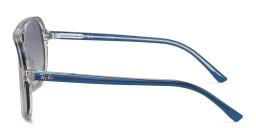 Ray-Ban Junior Kids Square Sunglasses in Blue – Product Photo 3