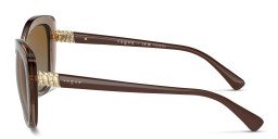 Vogue Eyewear Cat-Eye Sunglasses in Brown – Product Photo 3