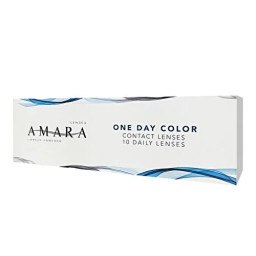 Amara 1-Day Color Contact Lenses - Modern Gray in Modern Gray – Product Photo 2