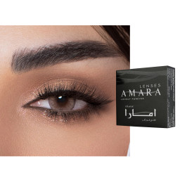 Amara Monthly Color Contact Lenses in Sandy – Product Photo 1