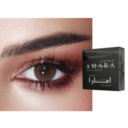 Amara Monthly Color Contact Lenses in Shakerato – Product Photo 1