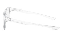 Oakley Wide Rectangle Eyeglasses in Polished Clear – Product Photo 3