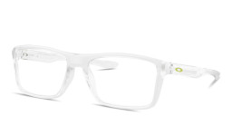 Shop Oakley Rafter Rectangle Eyeglasses in Matte Clear online.