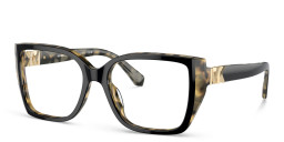 Michael Kors Castello Square Eyeglasses in Black – Product Photo 2