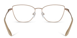 Armani Exchange Logo Cat-Eye Eyeglasses in Rose Gold – Product Photo 4