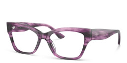 Shop Vogue Eyewear Cat-Eye Eyeglasses in Purple online.