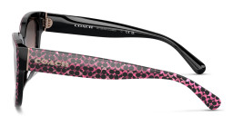 Coach Logo Signature Butterfly Sunglasses in Pink Havana on Black – Product Photo 3