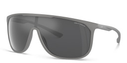 Armani Exchange Square Sunglasses in Grey – Product Photo 2