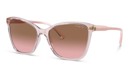 Vogue Eyewear Logo-Print Cat-Eye Sunglasses in Pink – Product Photo 2