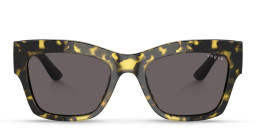 Shop Vogue Eyewear Square Sunglasses in Yellow online.