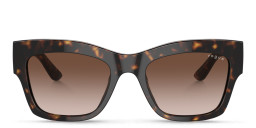 Vogue Eyewear Square Sunglasses in Havana – Product Photo 1