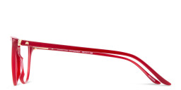 TRICE Logo Cat-Eye Eyeglasses in Burgundy – Product Photo 3