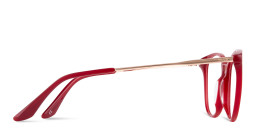 نظارات طبية كات آي بشعار العلامة من TRICE بلون أحمر - صورة المنتج 4