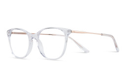 TRICE Logo Cat-Eye Eyeglasses in Clear – Product Photo 2