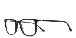 Shop TRICE Logo Unisex Square Eyeglasses in Black online.